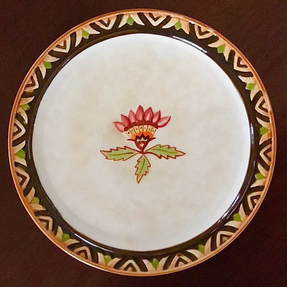 2 New Fitz and Floyd ‘Global Market’ 6.5” Party Plates - Picture 4 of 11